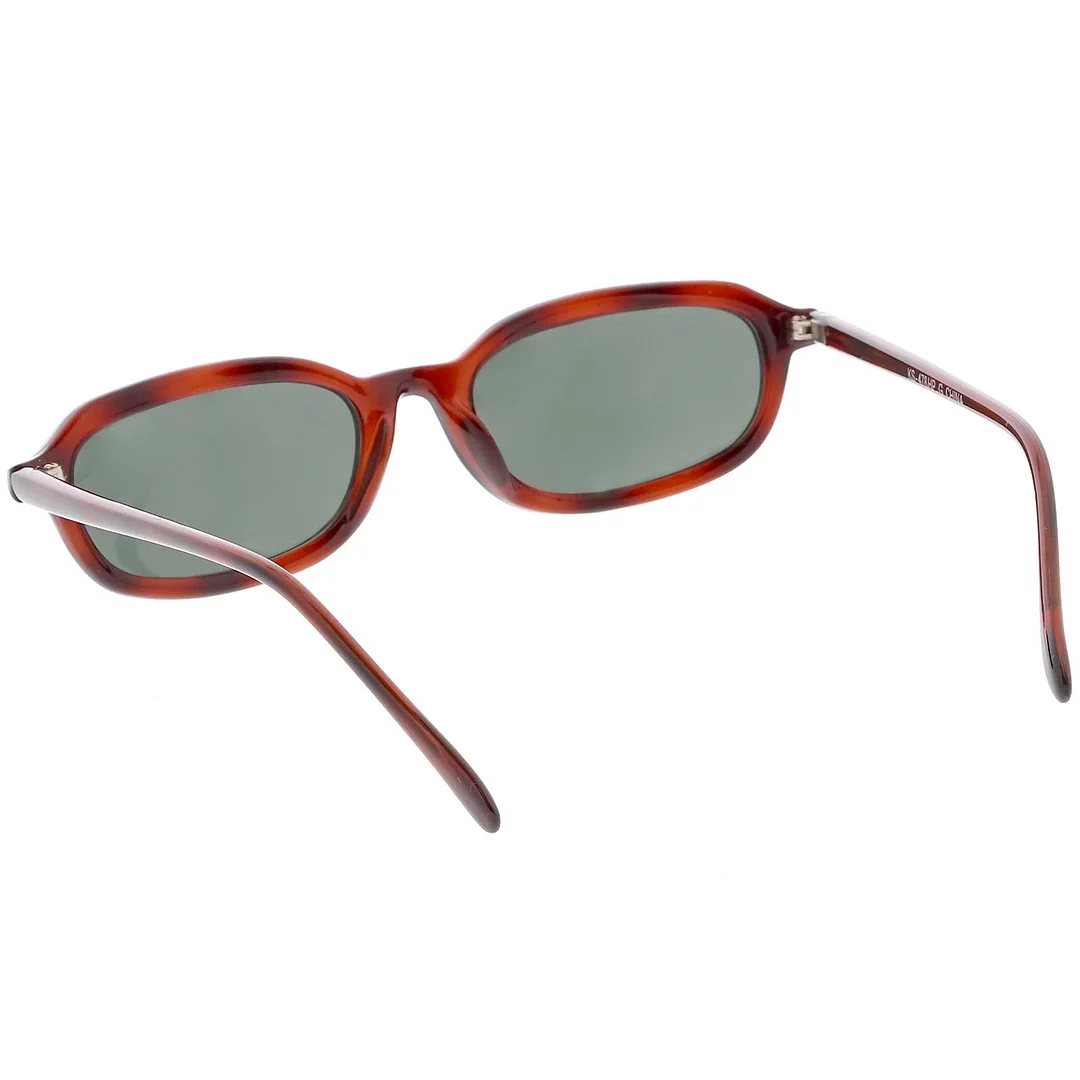 True Vintage Small Frame Oval glasses Horn Rimmed 49mm