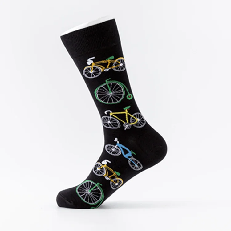 Colorful Mid-High Cotton Socks ctolen
