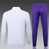 Joyfball 2025/2026 Real Madrid Half-Pull Training Suit White Retro version Football Shirt 1:1 Thai Quality