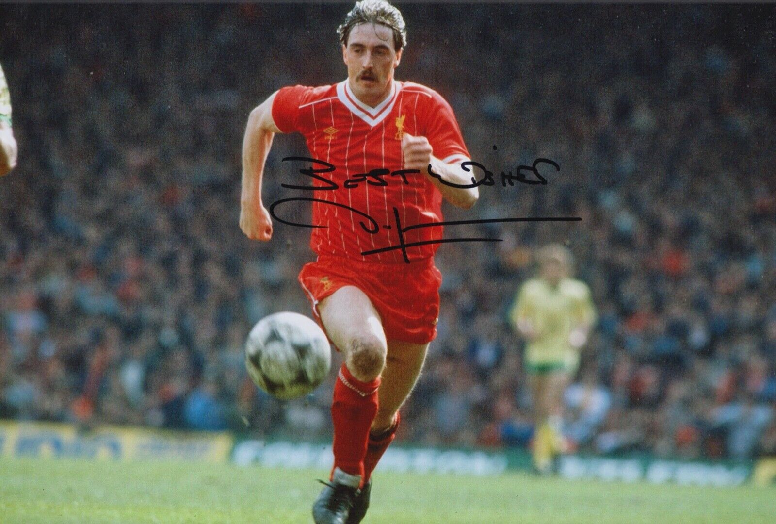 DAVID HODGSON HAND SIGNED 12X8 Photo Poster painting LIVERPOOL FOOTBALL AUTOGRAPH 3