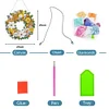 DIY Christmas Wreath Art Acylic Crystal Rhinestone Hanging Craft Kits