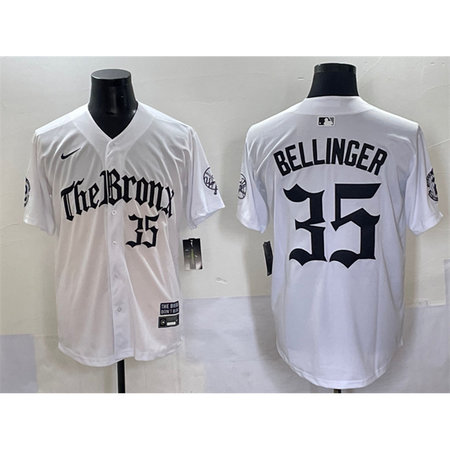 Men's New York Yankees #35 Cody Bellinger White 