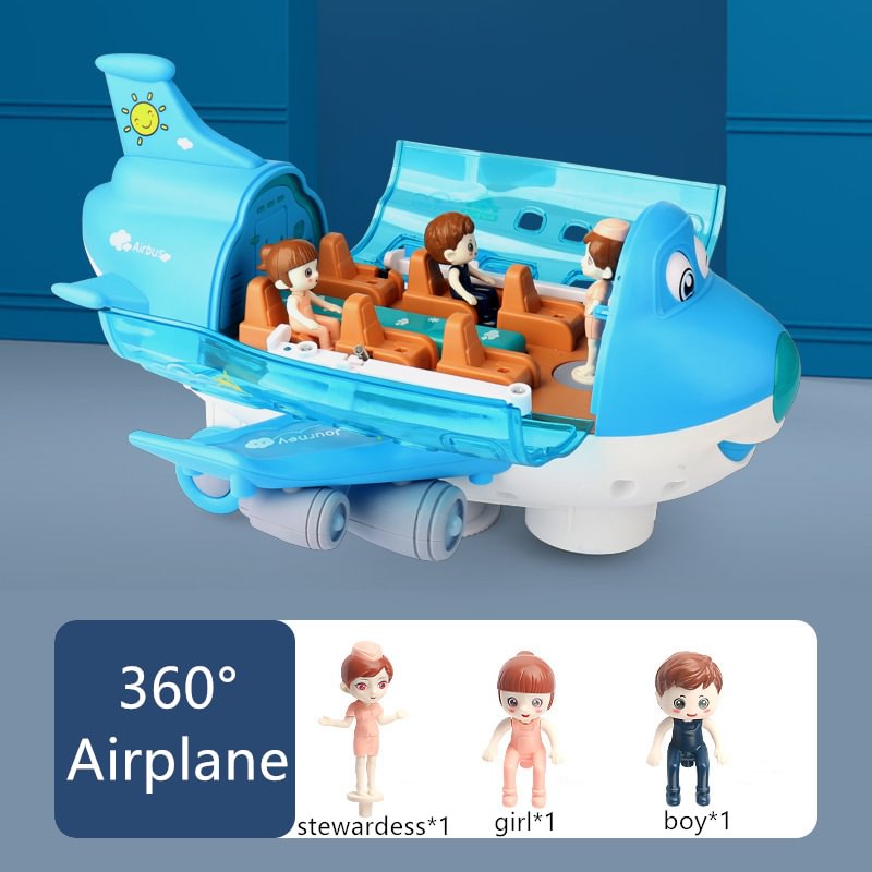 rotating electric toy plane