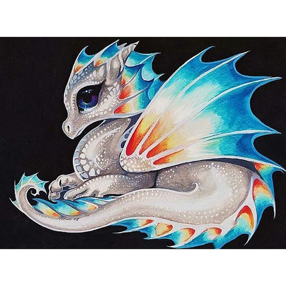 Diamond Painting - Full Round - Dragon