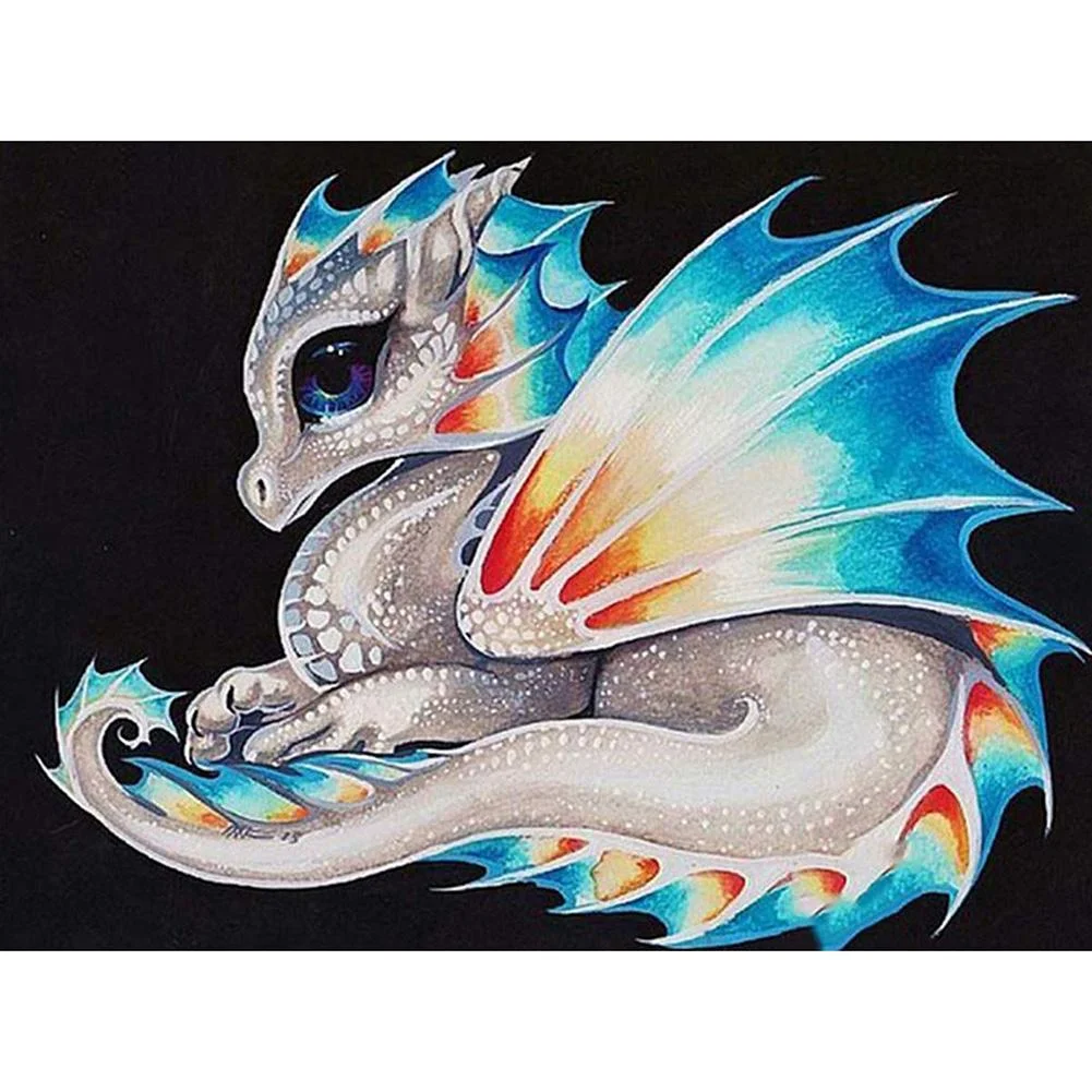 Full Round Diamond Painting Dragon (40*30cm)