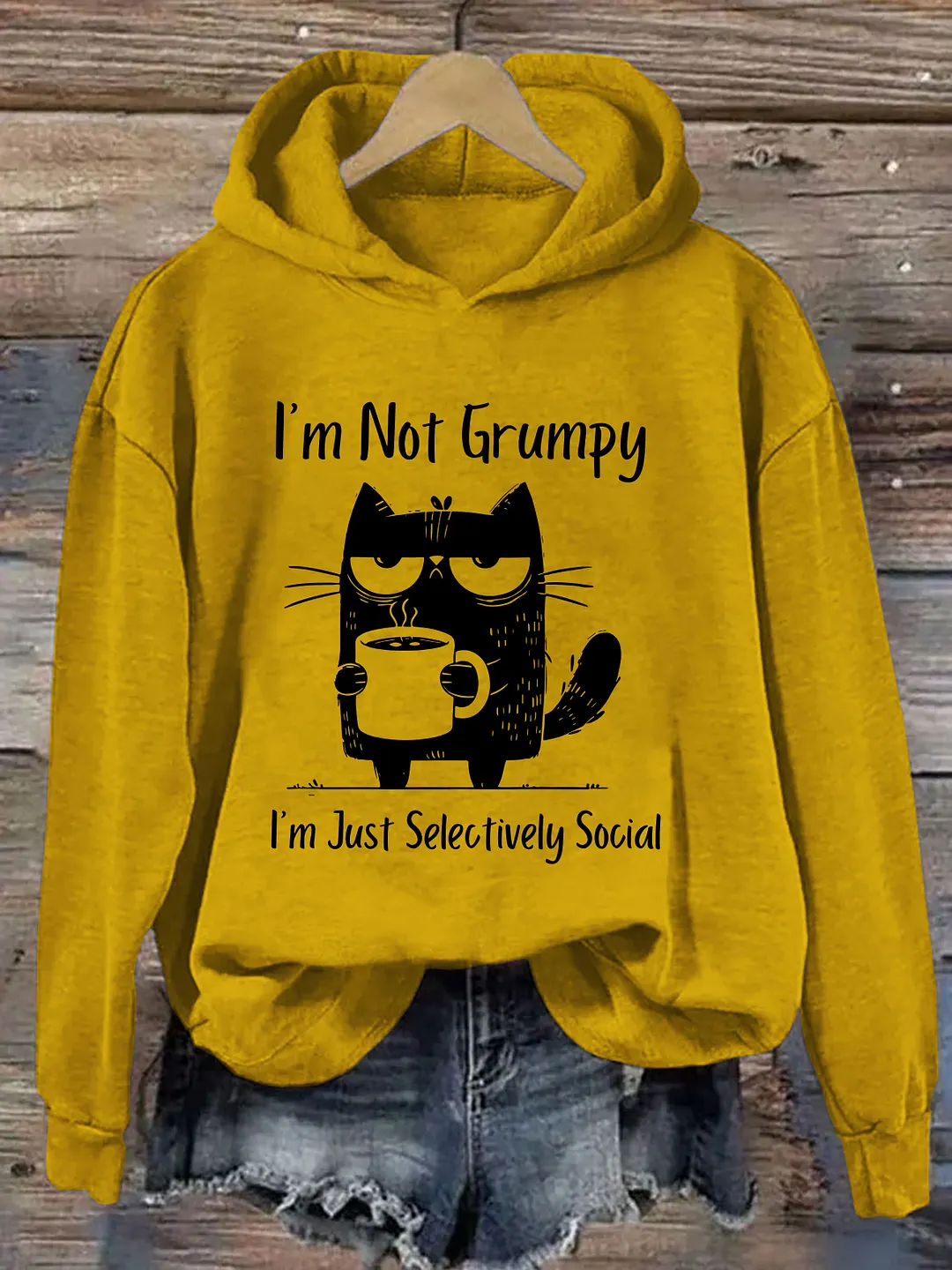 Funny Grumpy Cat Hoodie