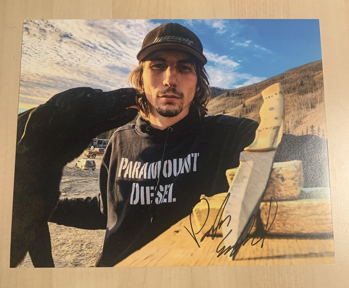 PARKER SCHNABEL SIGNED 8x10 Photo Poster painting AUTOGRAPHED GOLD RUSH TV STAR SHOW COA