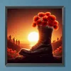 Diamond Painting-DIY Full Round Drill Military Boots