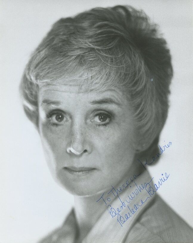 BARBARA BARRIE Signed Photo Poster painting - Barney Miller