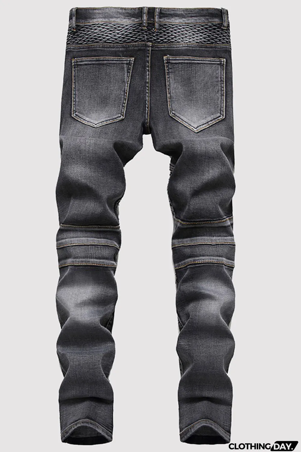 The cowboy blue Street Patchwork Make Old Fold Bottoms