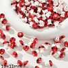 Red Serie Ceramic Beads DIY Bracelet Necklace Accessories