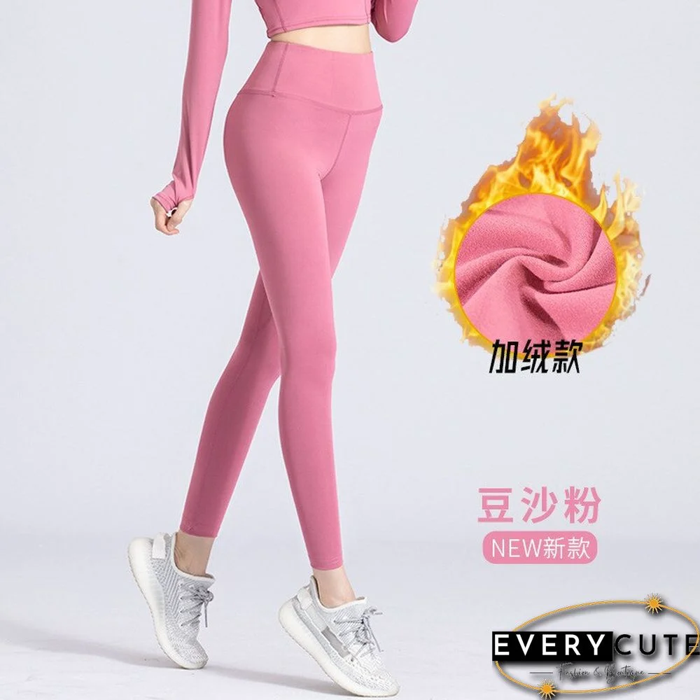 Women Clothing High Waist Hip Lifting Bottoming Pants Fast Drying Exercise Fitness Running Yoga Pants Peach Butt Leggings Women