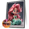 uk.everydayedeals Diamond Painting - Full Round - Mermaids(40*50cm)