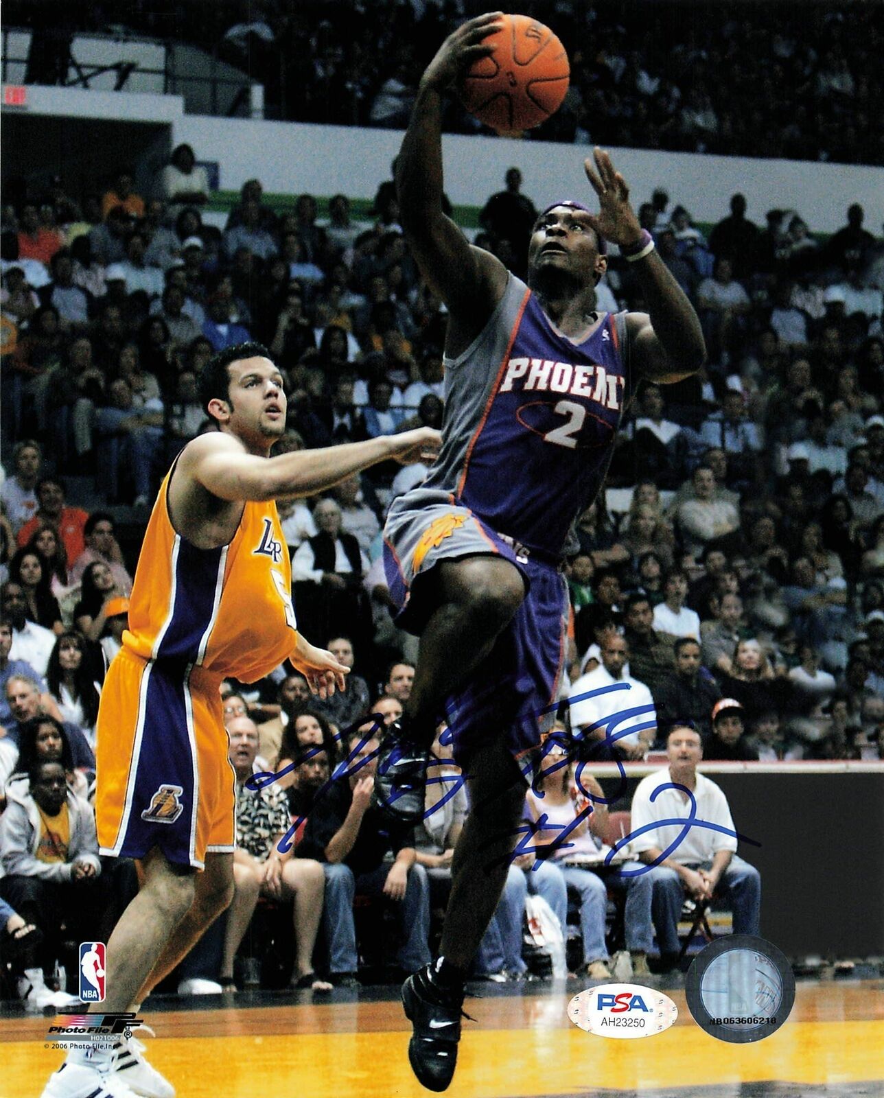 Marcus Banks signed 8x10 Photo Poster painting PSA/DNA Phoenix Suns Autographed