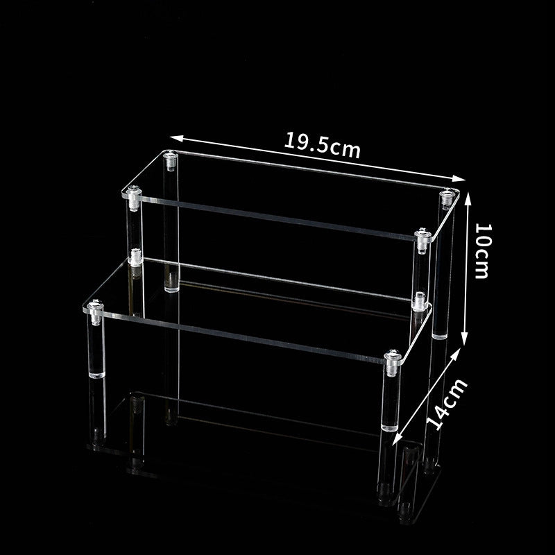 1 Piece Arylic Minimalist Transparent Jewelry Display