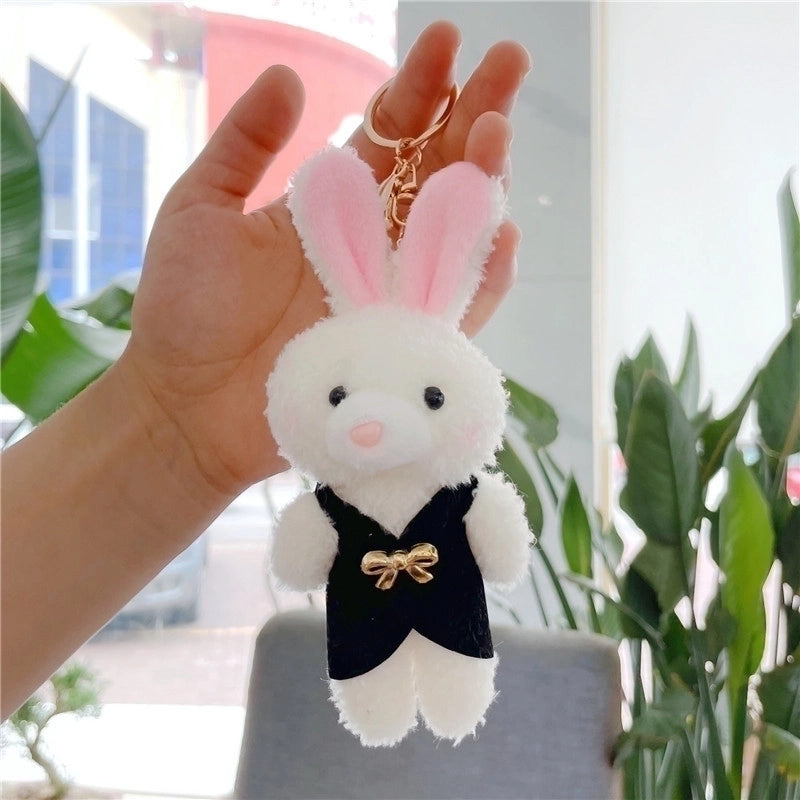 Cute Rabbit Pp Cotton Women’s Bag Pendant Keychain
