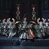 Crimson Templar Statue Desktop Decoration Crafts Collectible
