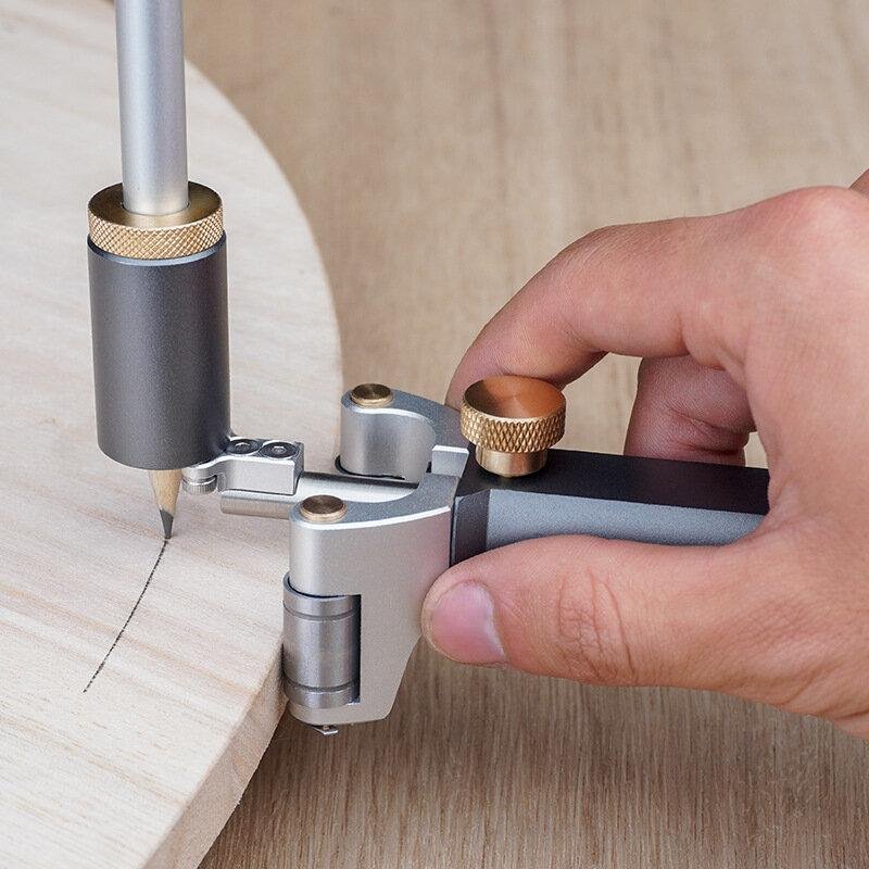 Woodworking Linear Arc and Straight Line Scriber Tool