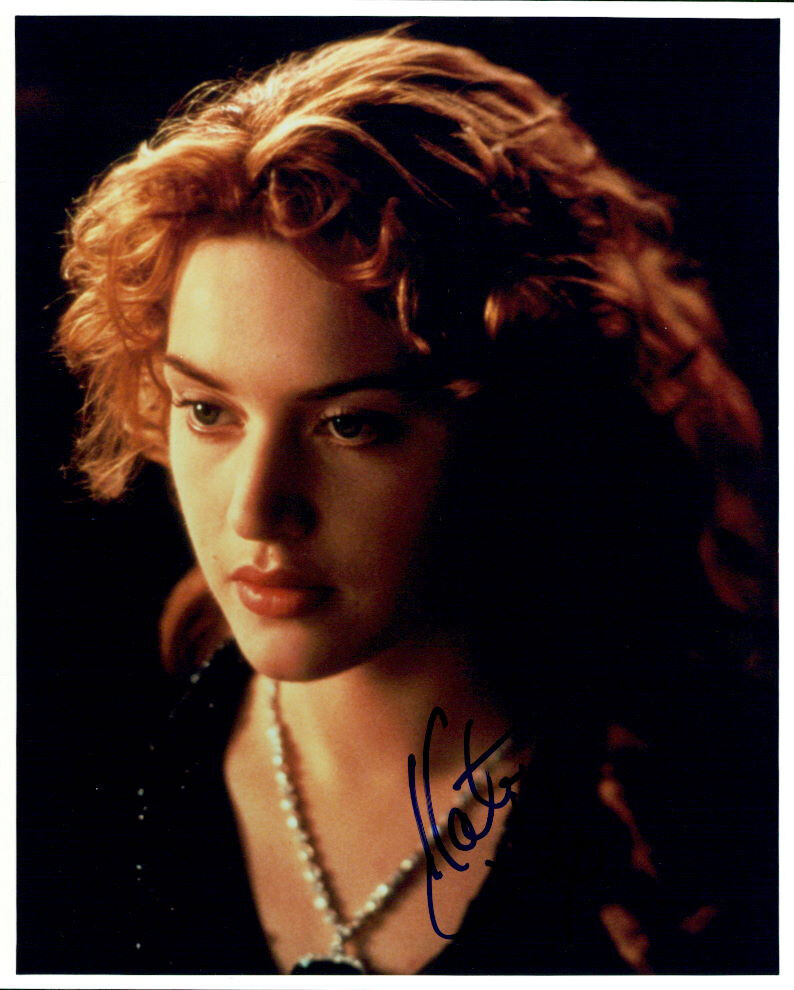 Kate Winslet (Titanic) signed authentic 8x10 Photo Poster painting COA