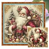 Santa Claus Carrying Gifts-11CT Stamped Cross Stitch 45*45cm/17.72*17.72in tapestrymarket