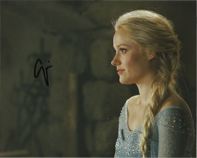 Georgina Haig Once Upon A Time Signed Autographed 8x10 Photo Poster painting COA PROOF