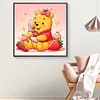 Diamond Painting -5D Full Round Drill Bear Strawberry