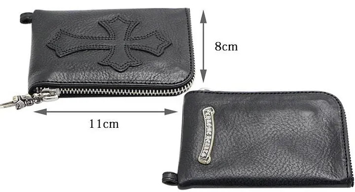 CHROME HEARTS タイニー ZIP 1セメタリークロスパッチウォレット CHROME HEARTS クロムハーツ タイニー ZIP 1セメタリークロスパッチ