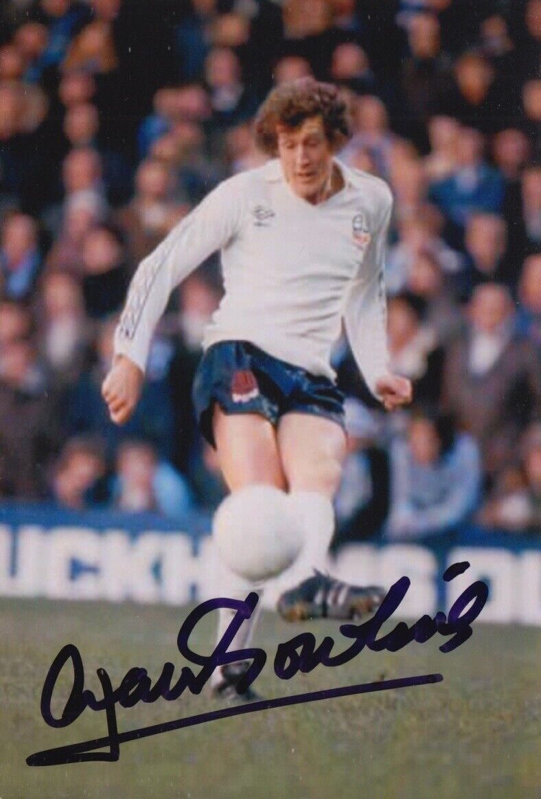 ALAN GOWLING HAND SIGNED 6X4 Photo Poster painting BOLTON WANDERERS FOOTBALL AUTOGRAPH 1