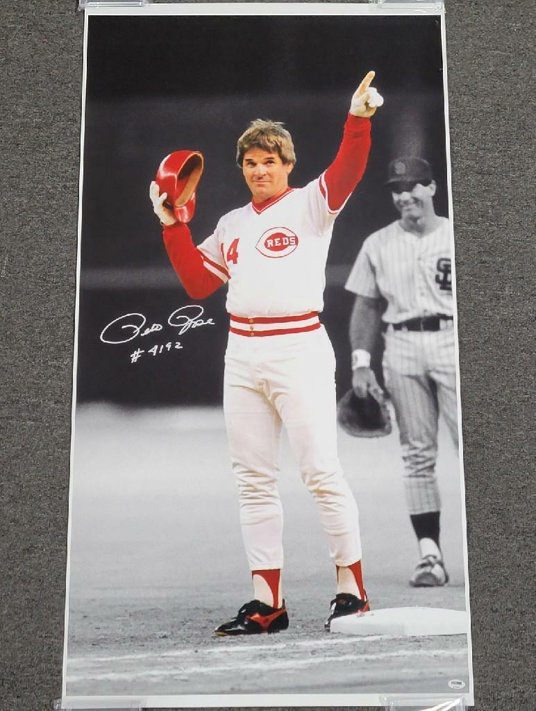 *READ* Pete Rose signed #4192