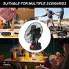 Air Circulator Fan Rechargeable Portable Camping Fan 2 Speed Settings for Car RV