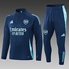 Joyfball 2024/2025 Arsenal Half-Pull Training Suit Royal Blue Football Shirt 1:1 Thai Quality