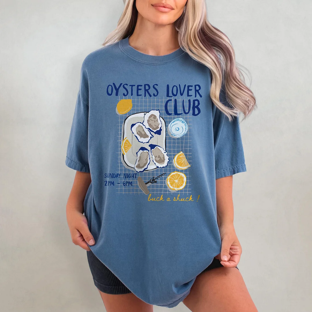 Oysters Lover Club T-shirt