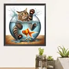Cat Fish - Full Round Drill Diamond Painting