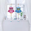 2pcs Crystal Light Catcher Diamond Painting Owl Suncatcher Hanging Kits