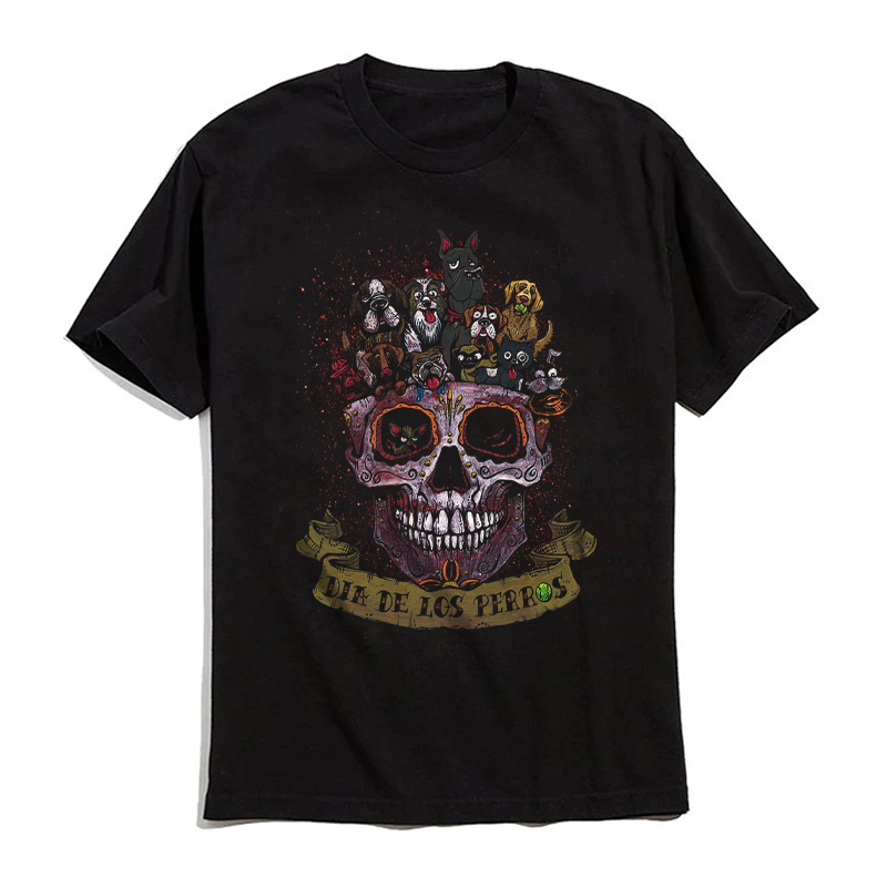 DIA DE LOS PERROS T-shirt Unisex Graphic Tee