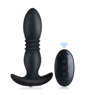 3 Folds Thrusting Vibration Butt Plugs