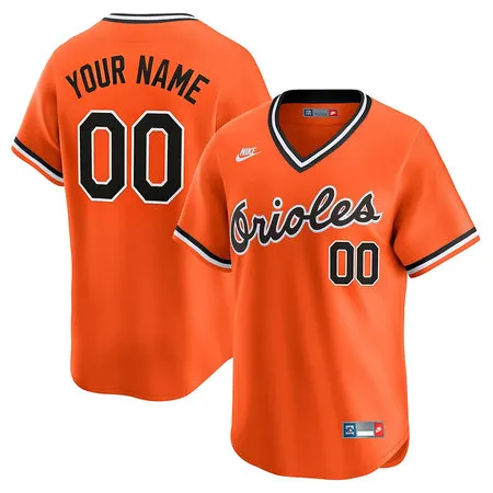 Youth Baltimore Orioles Nike Orange Cooperstown Collection Limited Custom Jersey