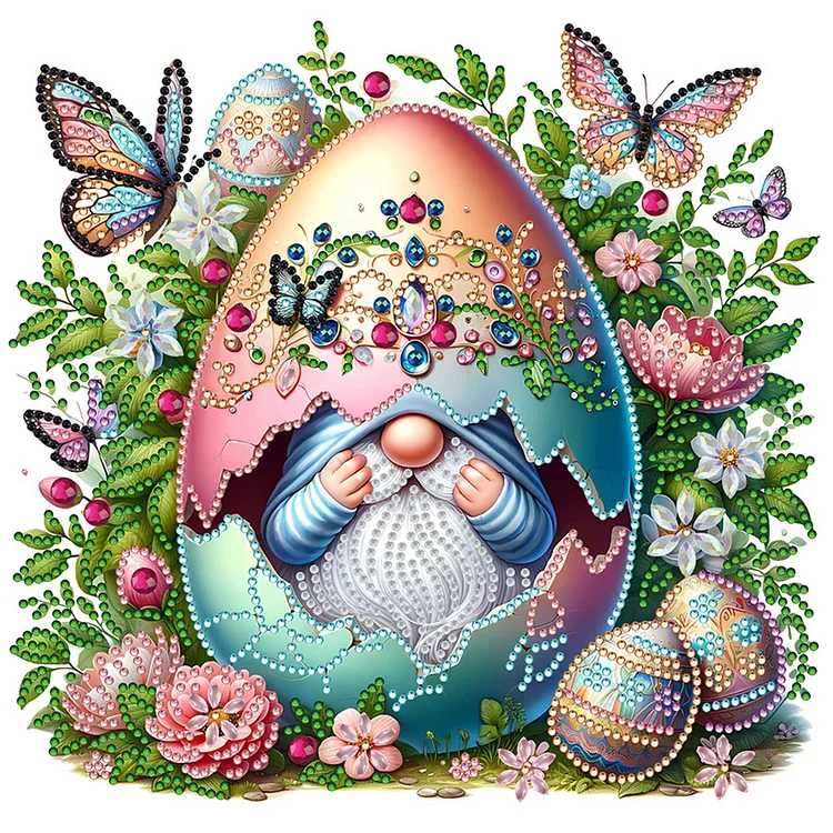 Easter Goblin - Partial Drill - Special Diamond Painting(30*30cm)