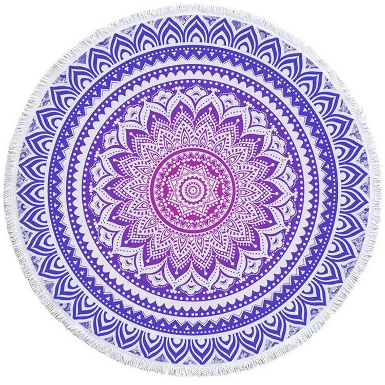 Boho Mandala - Circle Tapestry - 1.5M