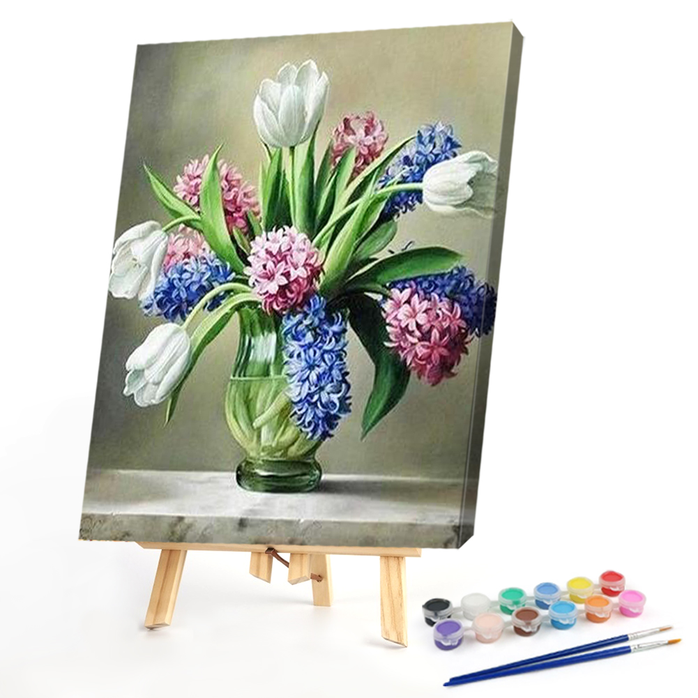 

40*50CM - Paint By Numbers - Flower Vase ing, 501 Original
