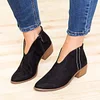 Women Spring Ankle Boots Sexy Leopard Casual Plus Size Shoes