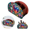 DIY Colorful Wooden Animals Rhinestones Storage Holder Diamond Painting Organizer Rack Kits