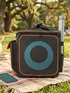 Speaker Bag for JBL Partybox Encore2 Essential Detachable Adjustable Strap Portable Travel Rugged Speaker Cover for Microphones Charger Cable and Accessories