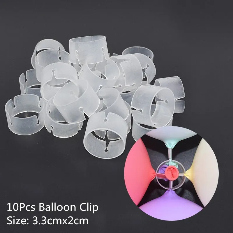 1 Set Balloons Holder Column Stand Holder Stickers for Wedding Kids Birthday Party Baby Shower Decoration Balloon Accessories