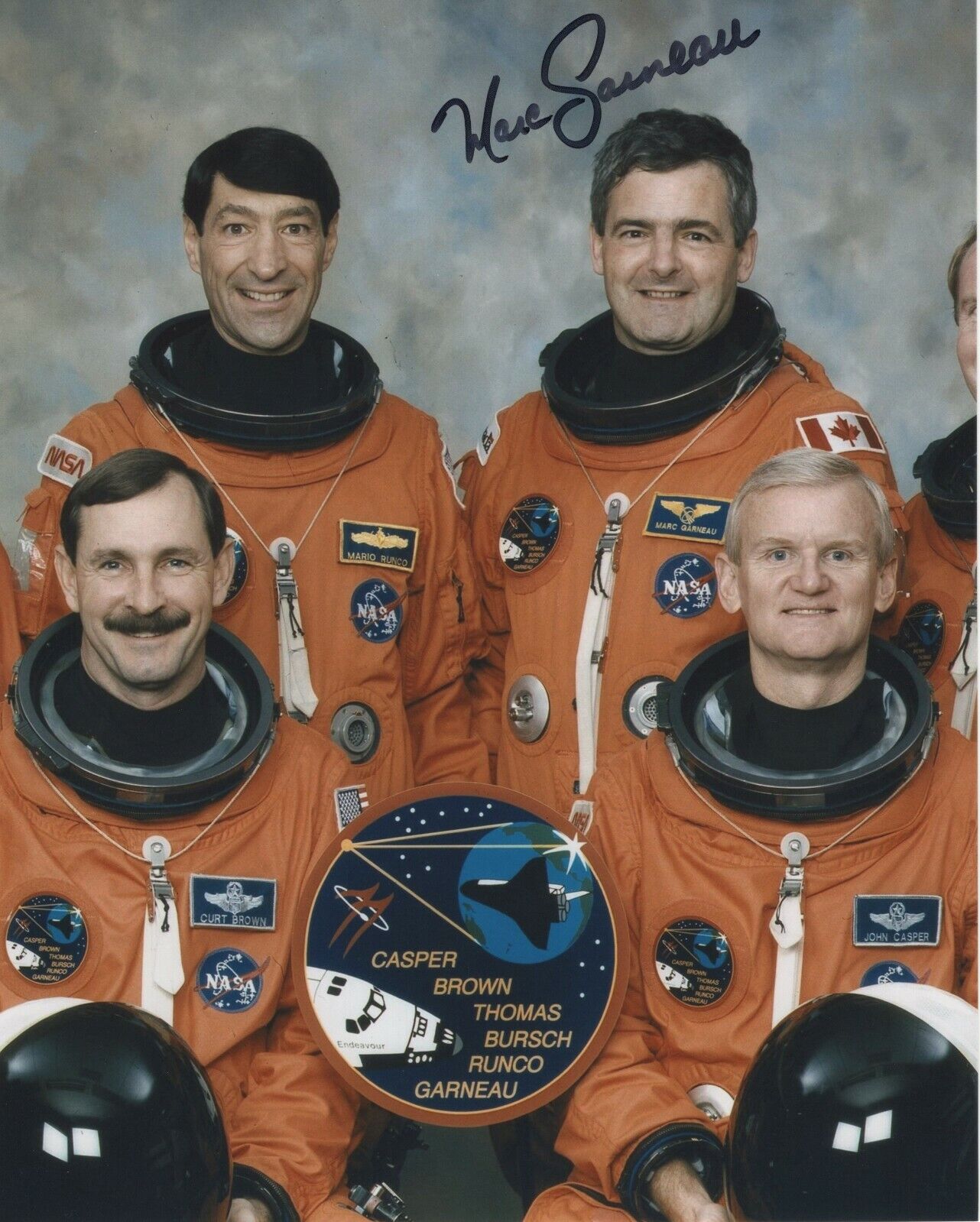 MARC GARNEAU SIGNED AUTOGRAPH SPACE NASA ASTRONAUT 8X10 Photo Poster painting #5