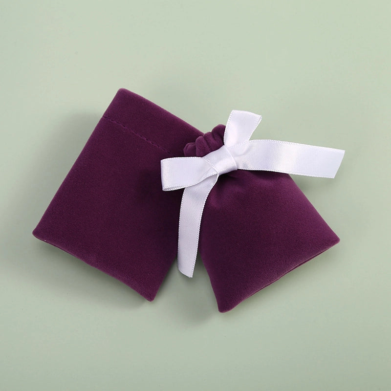 1 Piece Cloth Modern Style Daily Solid Color Jewelry Packaging Bags