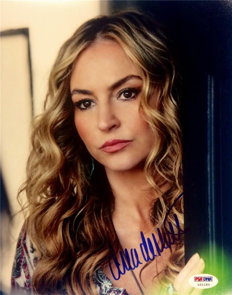 DREA DE MATTEO Autograph Signed 8x10 Photo Poster painting A ~ PSA COA ~Sopranos SONS OF ANARCHY