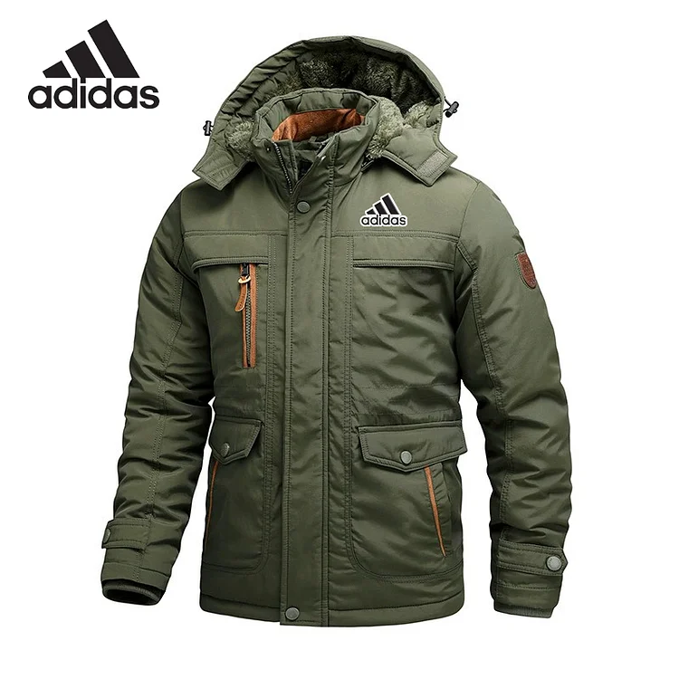 Adidas kültéri kabát vastagított gyapjúból
