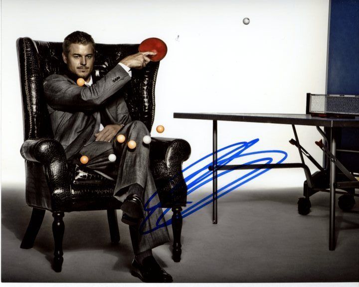 ERIC DANE Signed Autographed PING PONG Photo Poster painting