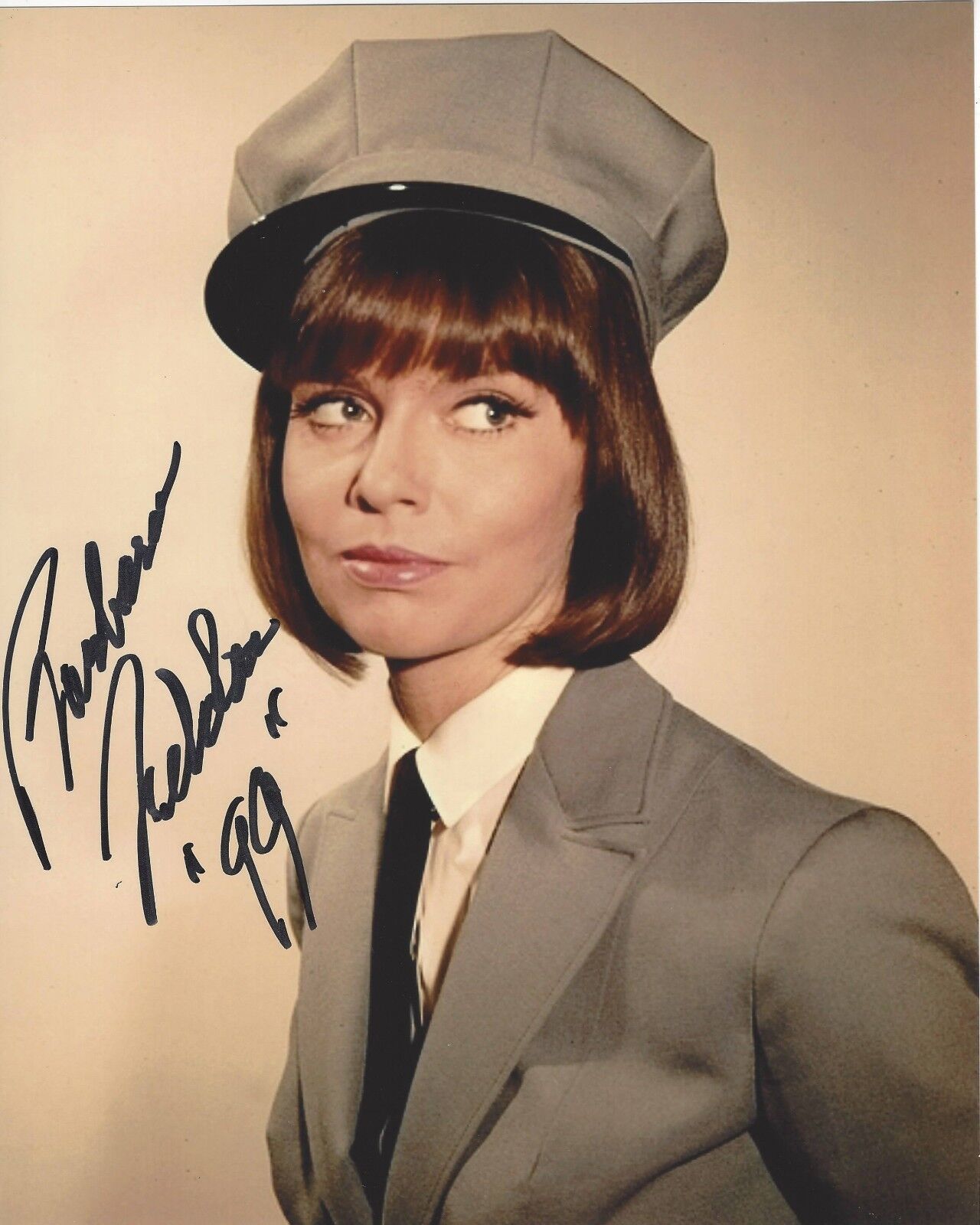 ACTRESS BARBARA FELDON SIGNED GET SMART '99' 8x10 Photo Poster painting C w/COA HOLLYWOOD LEGEND